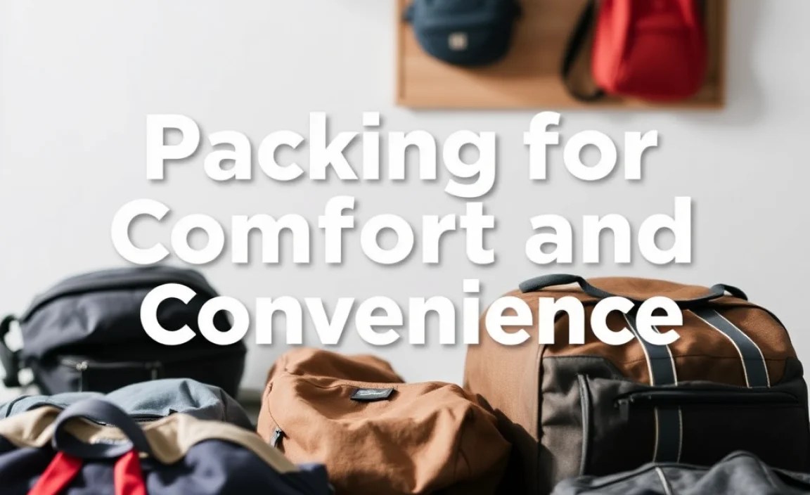 Packing for Comfort and Convenience