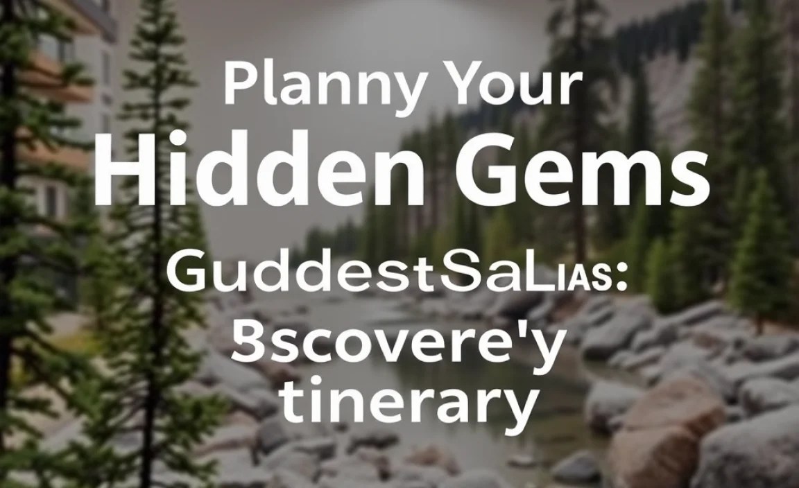 Planning Your Banff Hidden Gems Itinerary