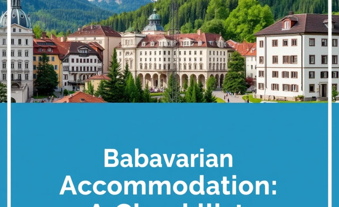 Planning Your Bavaria Accommodation: A Checklist