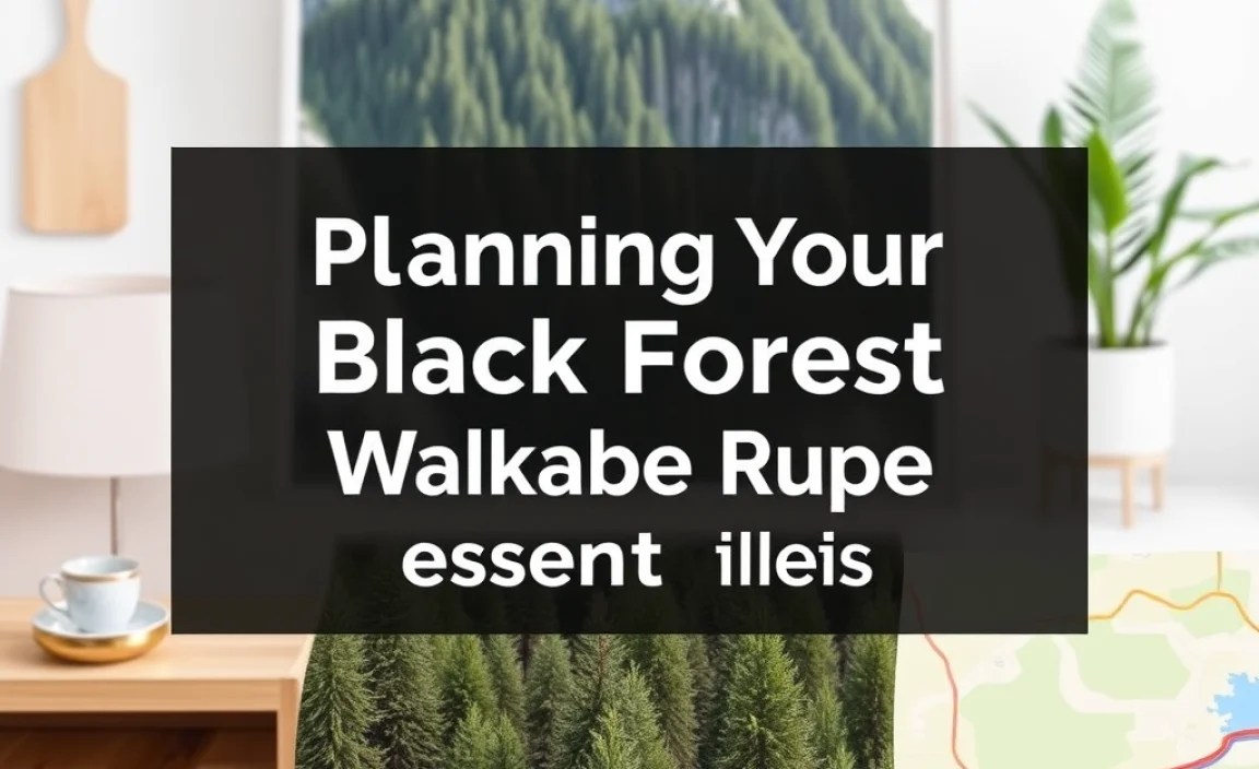 Planning Your Black Forest Walkable Route