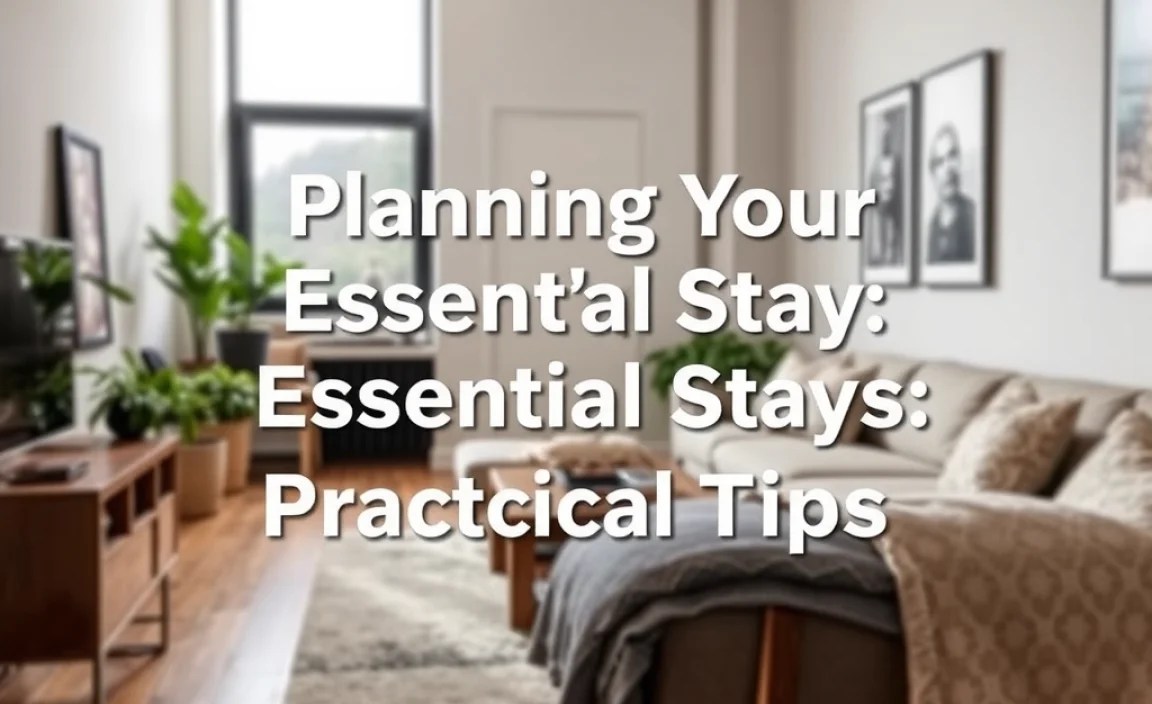 Planning Your Essential Stays: Practical Tips