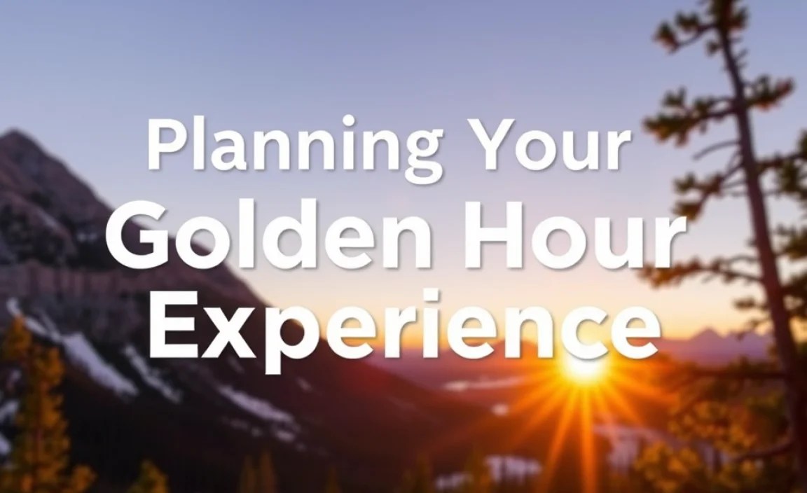 Planning Your Golden Hour Experience