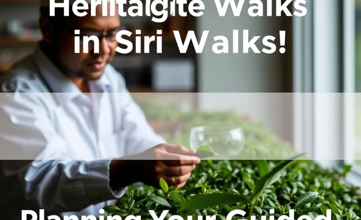 Planning Your Guided Tea Walk