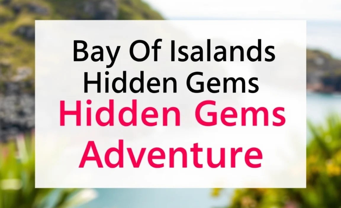 Planning Your Hidden Gems Adventure