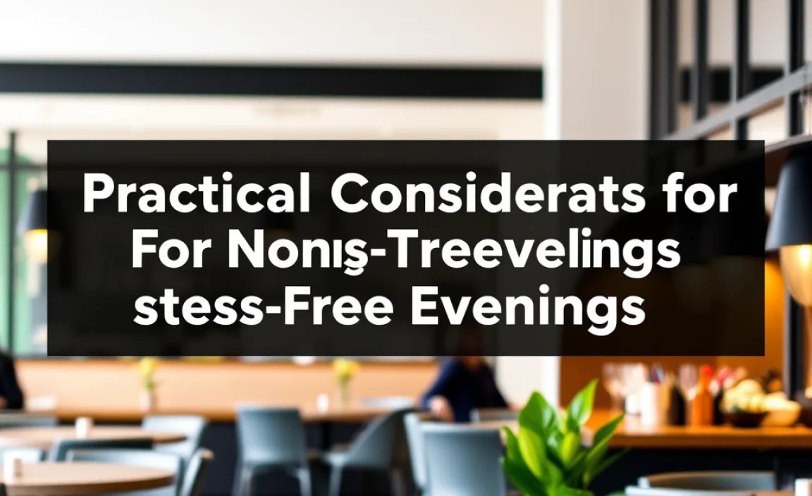 Practical Considerations for Stress-Free Evenings