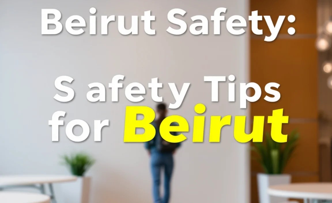 Practical Safety Tips for Beirut