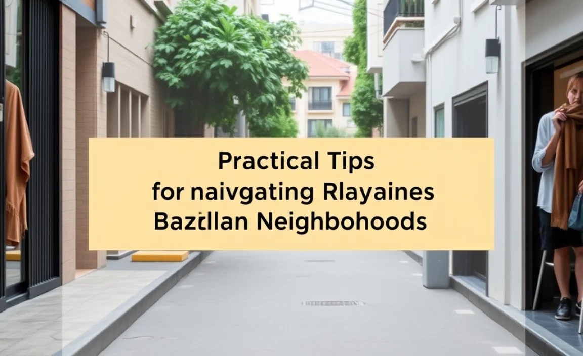 Practical Tips for Navigating Brazilian Neighborhoods