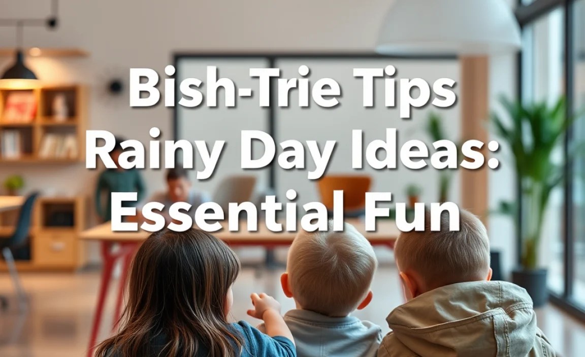 Practical Tips for Rainy Day Outings