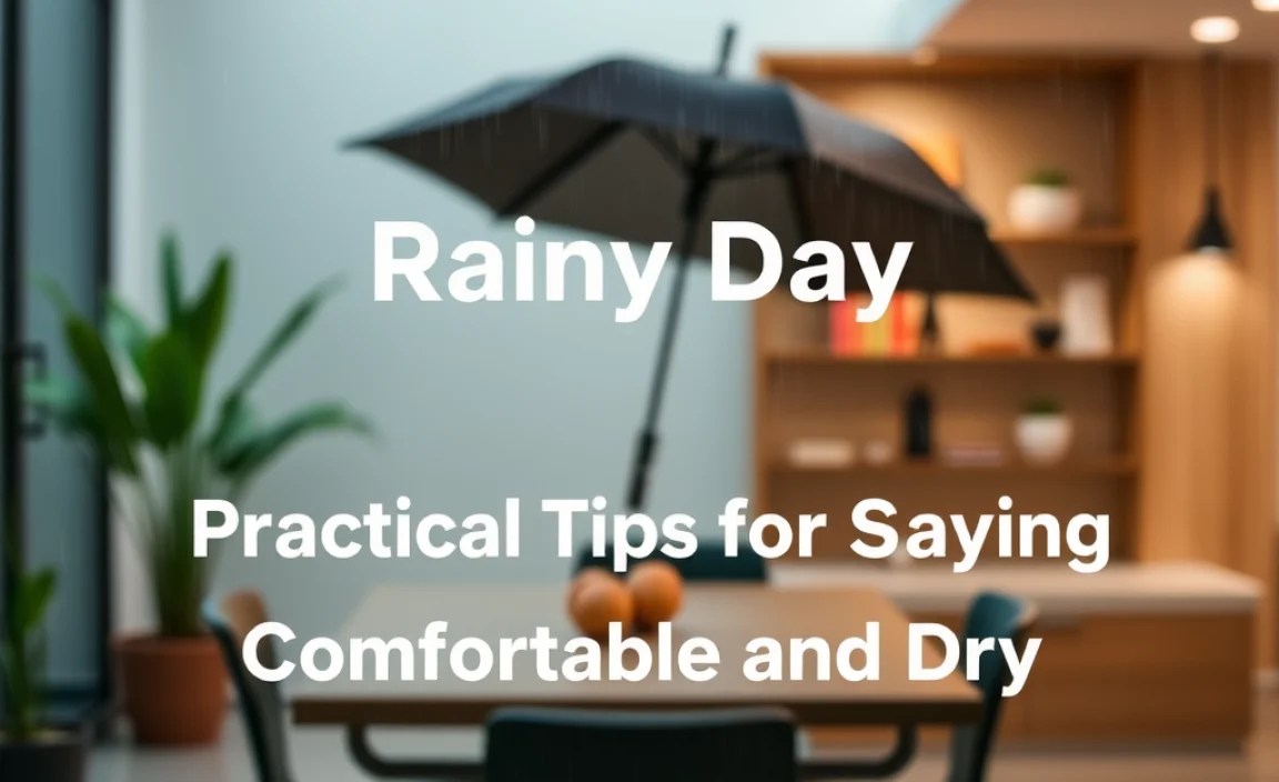Practical Tips for Staying Comfortable and Dry