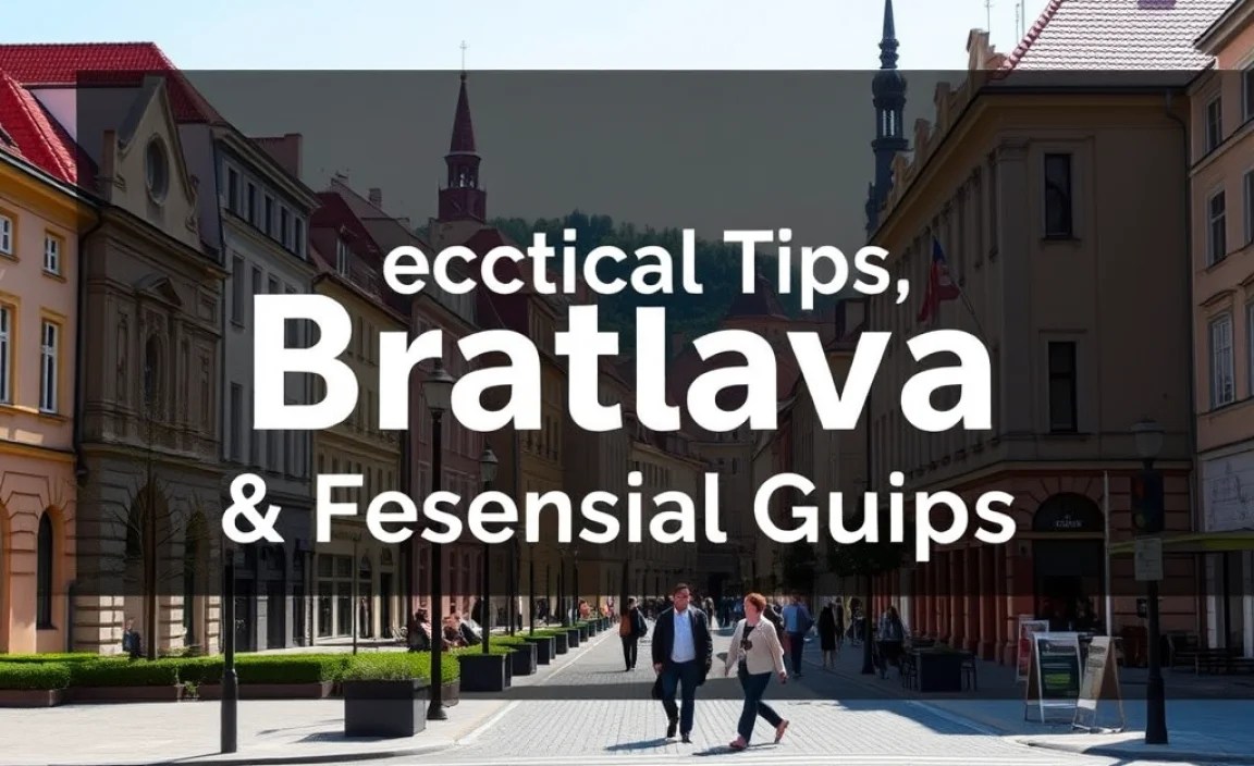 Practical Tips for Walking in Bratislava