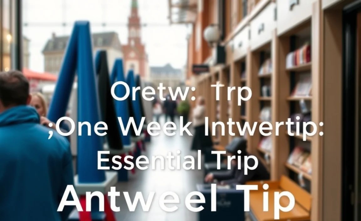 Practical Tips for Your Antwerp Trip