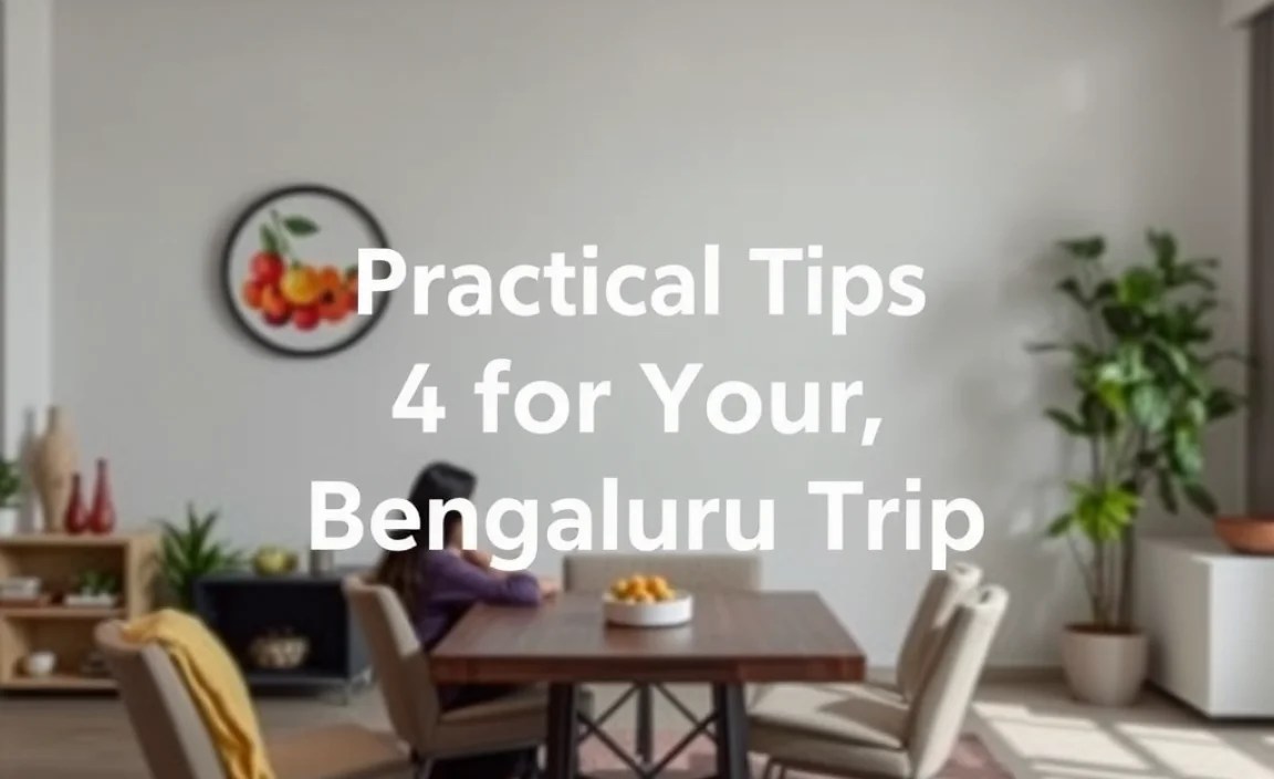 Practical Tips for Your Bengaluru Trip