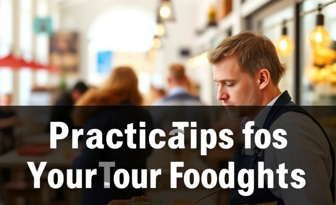 Practical Tips for Your Food Tour