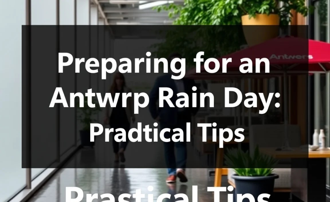 Preparing for an Antwerp Rainy Day: Practical Tips