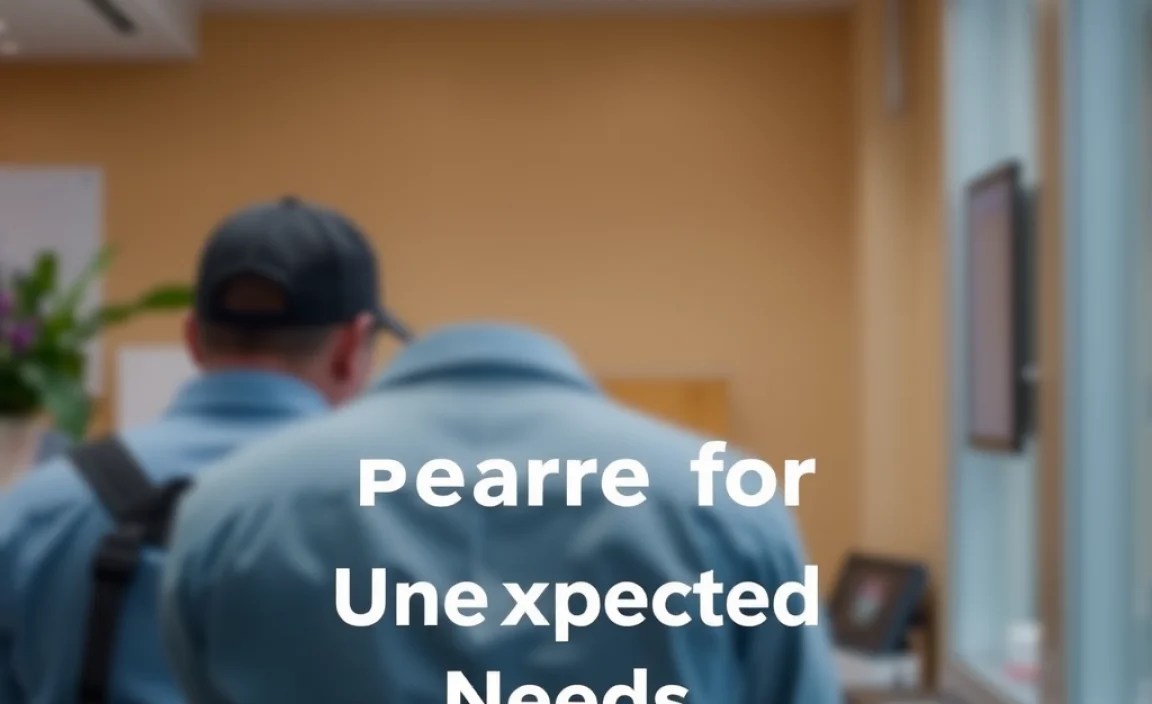 Preparing for Unexpected Needs
