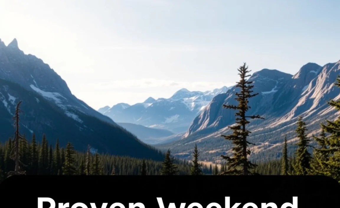 Proven Banff Weekend Itinerary Ideas