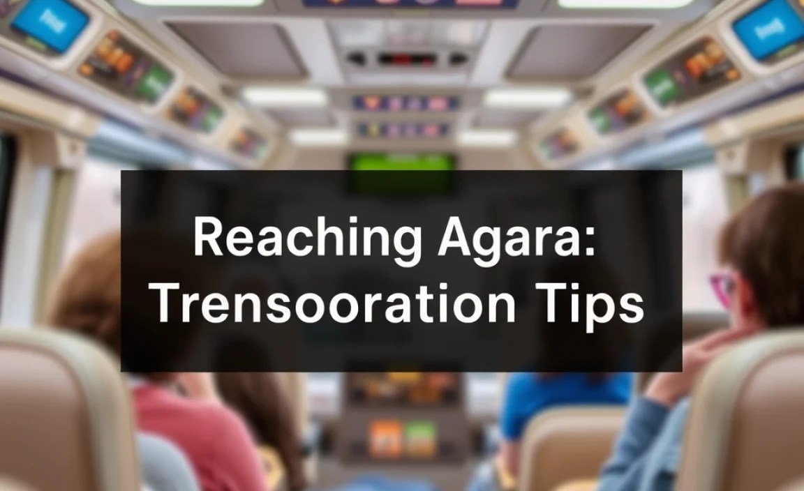 Reaching Agra: Transportation Tips