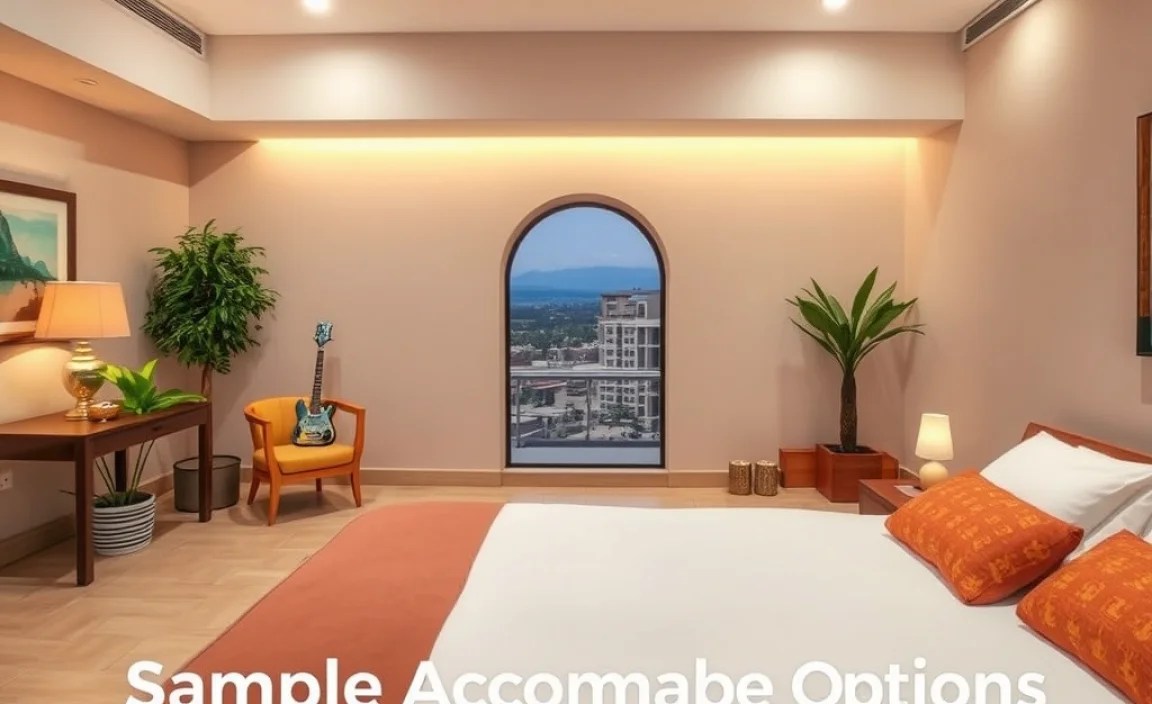 Sample Accommodation Options: A Quick Look