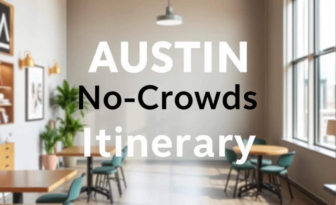 Sample Austin No-Crowds Itinerary (3-Day)