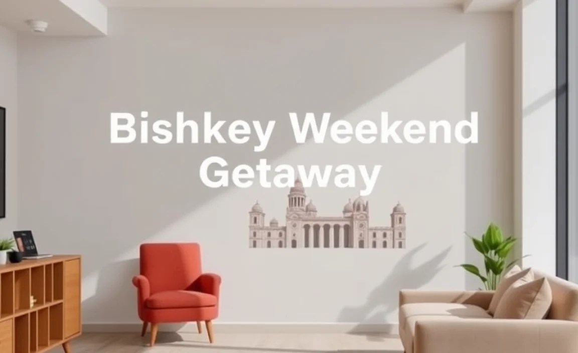 Sample Bishkek Weekend Itinerary