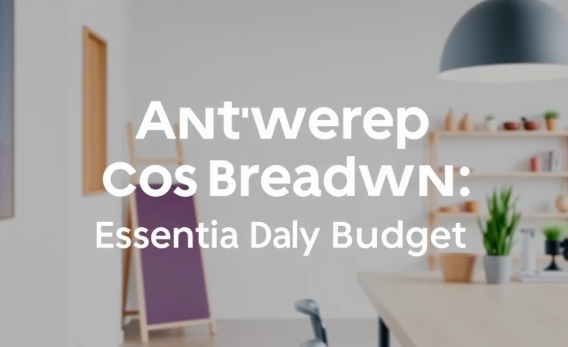 Sample Daily Budget Estimates