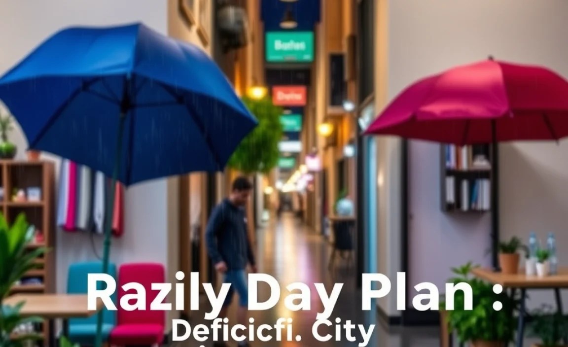 Specific City Rainy Day Ideas