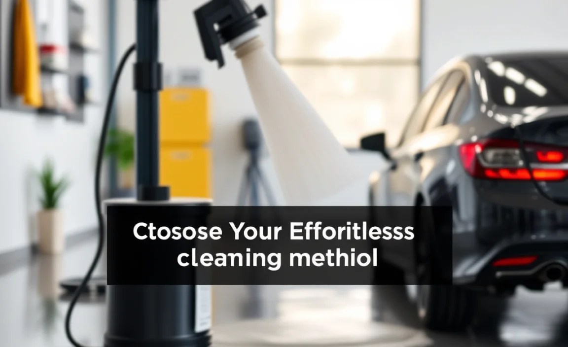 Step 2: Choose Your Effortless Cleaning Method