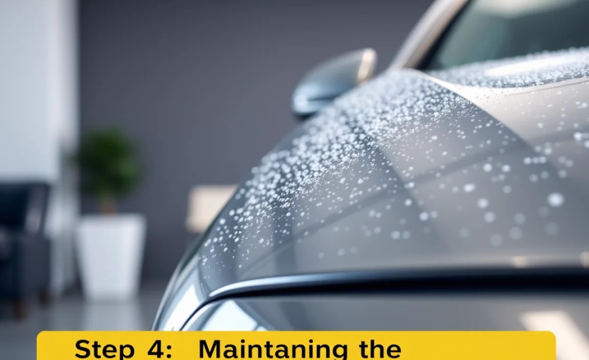 Step 4: Maintaining the Shine