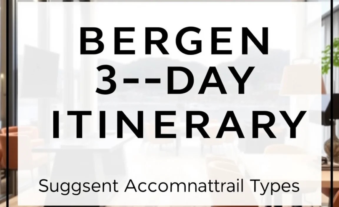 Suggested Accommodation Types