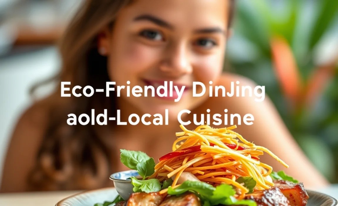 Sustainable Dining and Local Cuisine