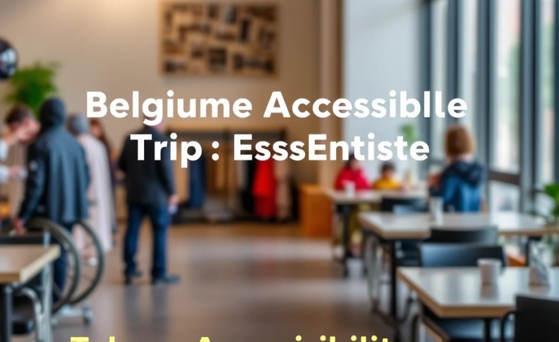 Table: Comparing Accessibility in Popular Belgian Cities