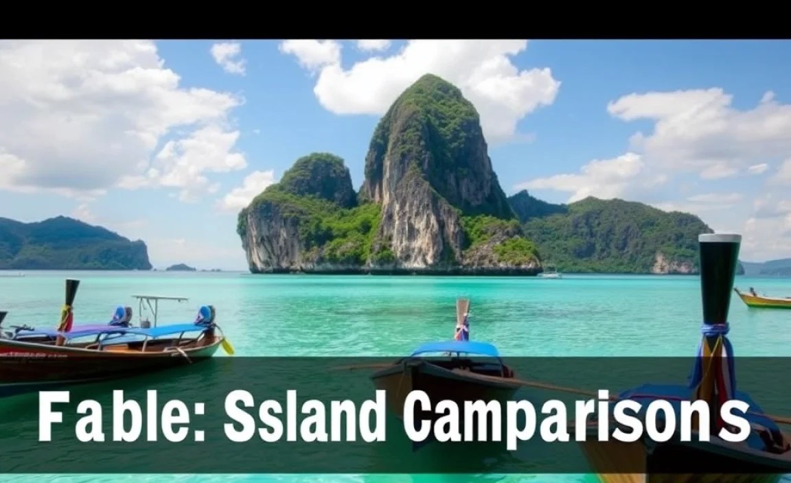 Table: Island Comparisons