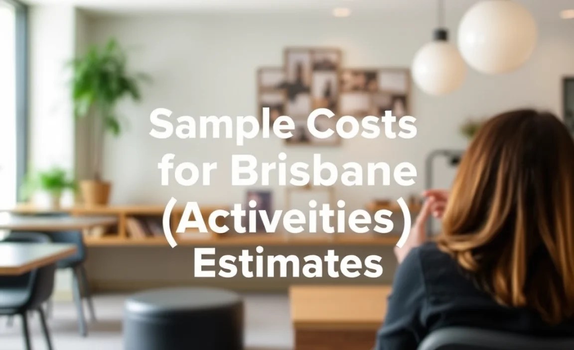 Table: Sample Costs for Brisbane Activities (Estimates)