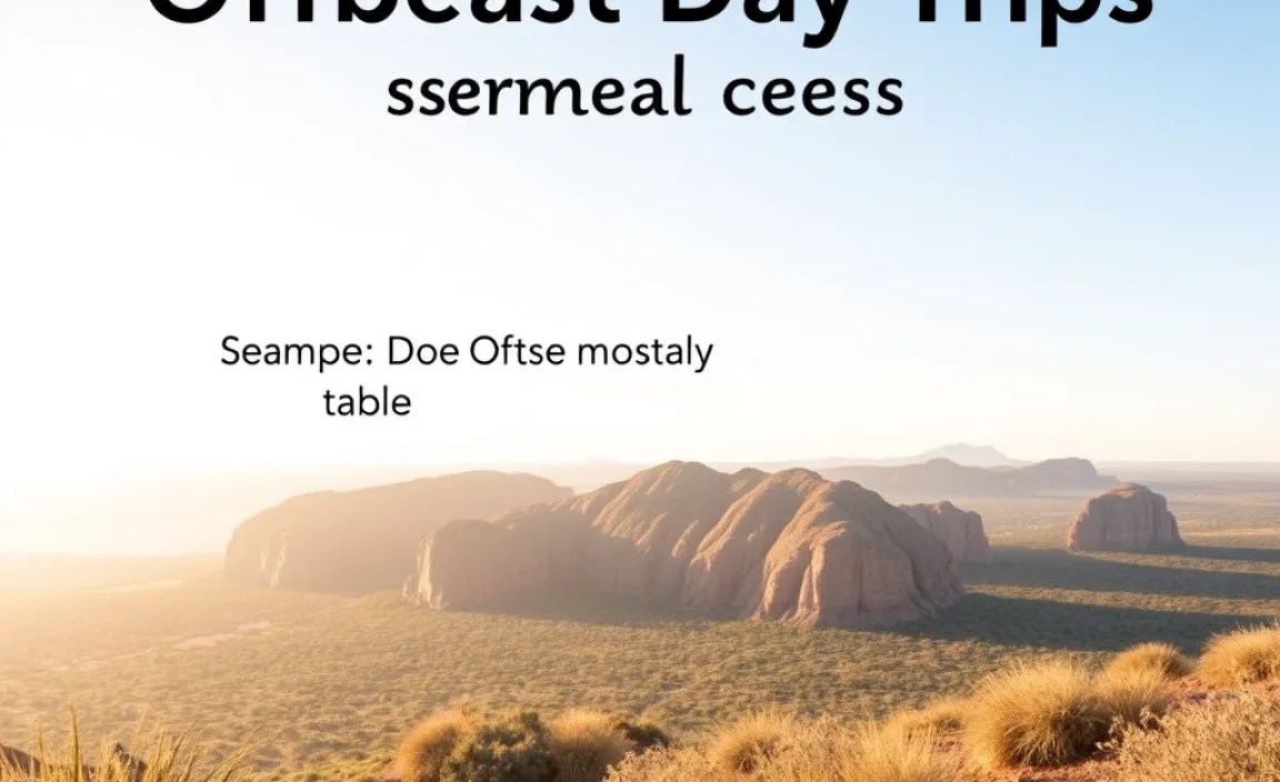 Table: Sample Offbeat Day Trip Checklist