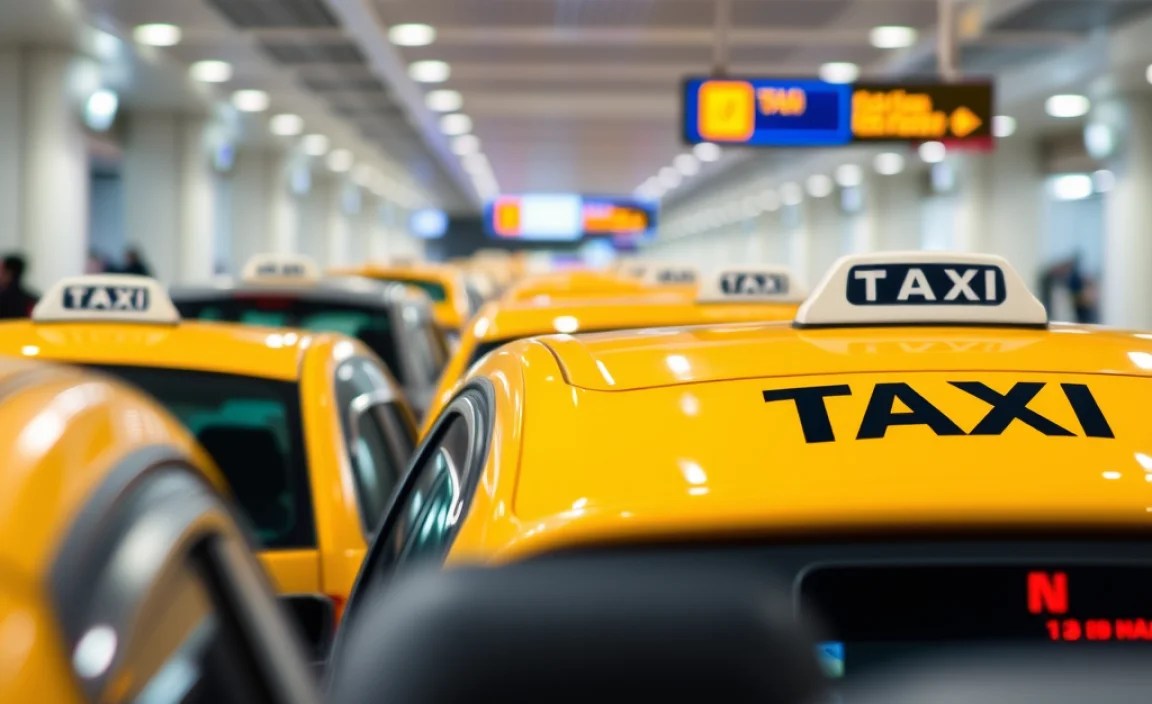 Taxis: Convenience and Availability