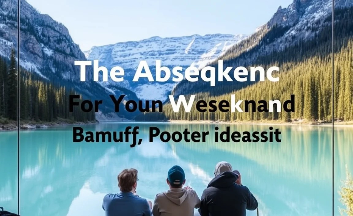 The Absolute Essentials for Your Banff Weekend