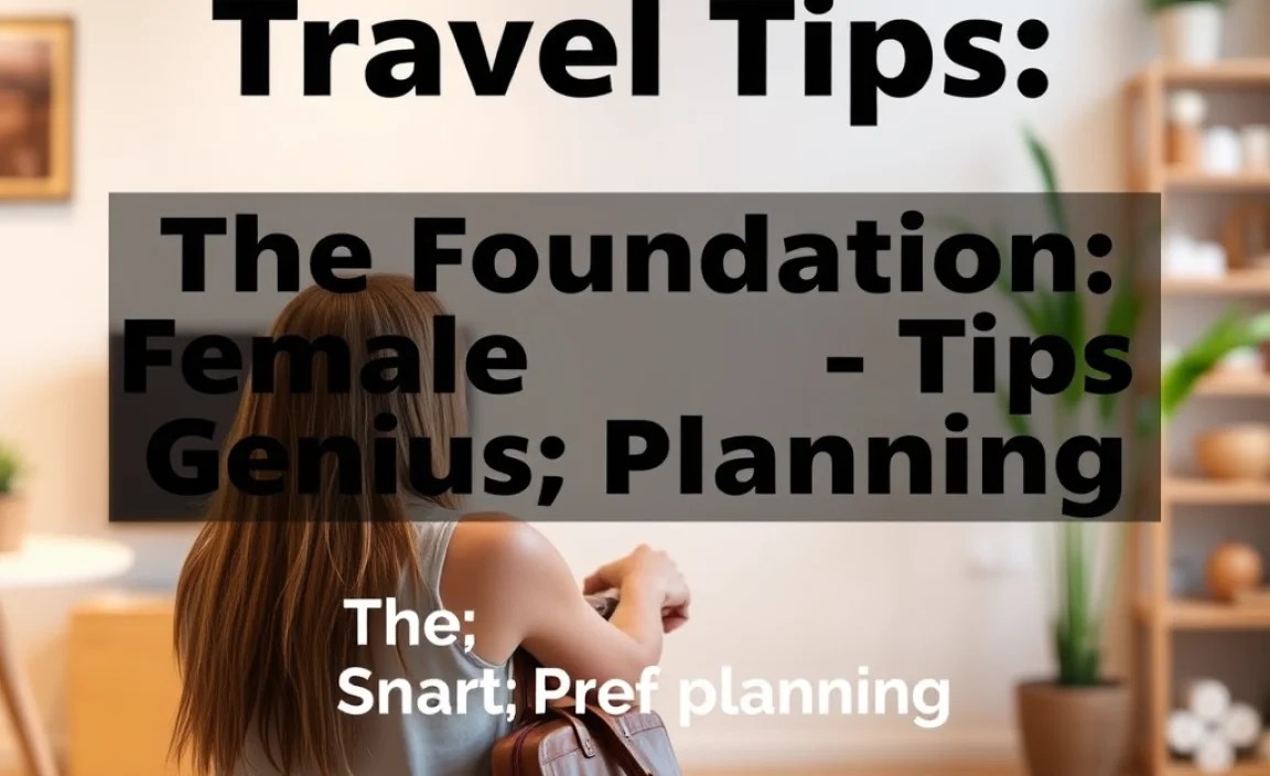The Foundation: Smart Pre-Trip Planning