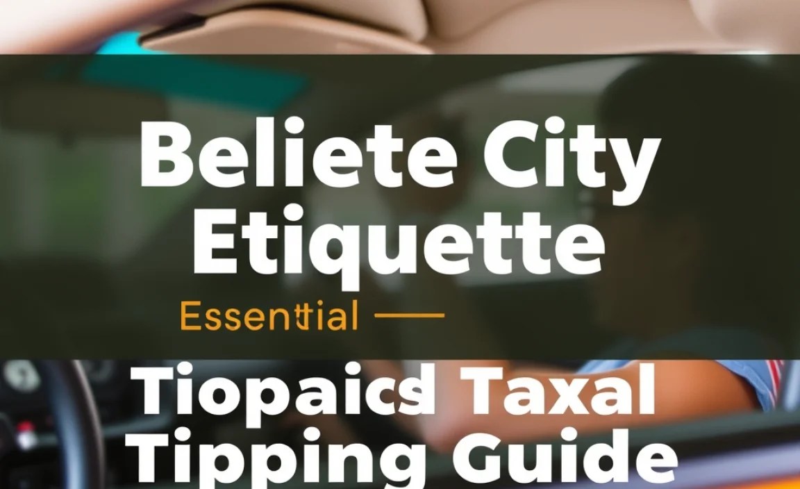 Tipping Taxi Drivers