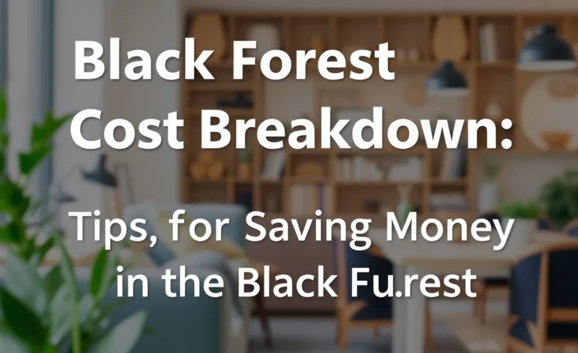 Tips for Saving Money in the Black Forest