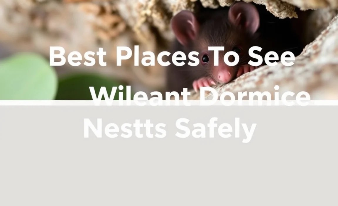 Top Locations for Observing Giant Dormice
