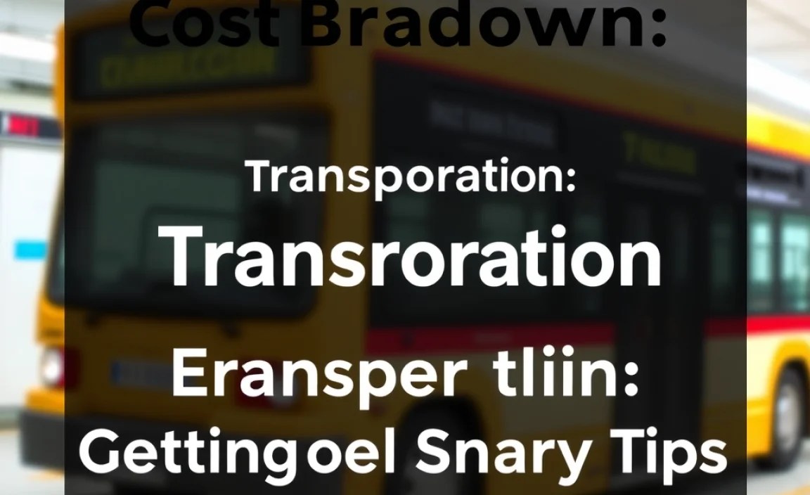 Transportation: Getting Around Smartly
