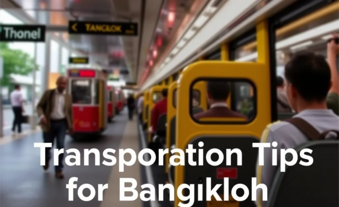 Transportation Tips for Bangkok
