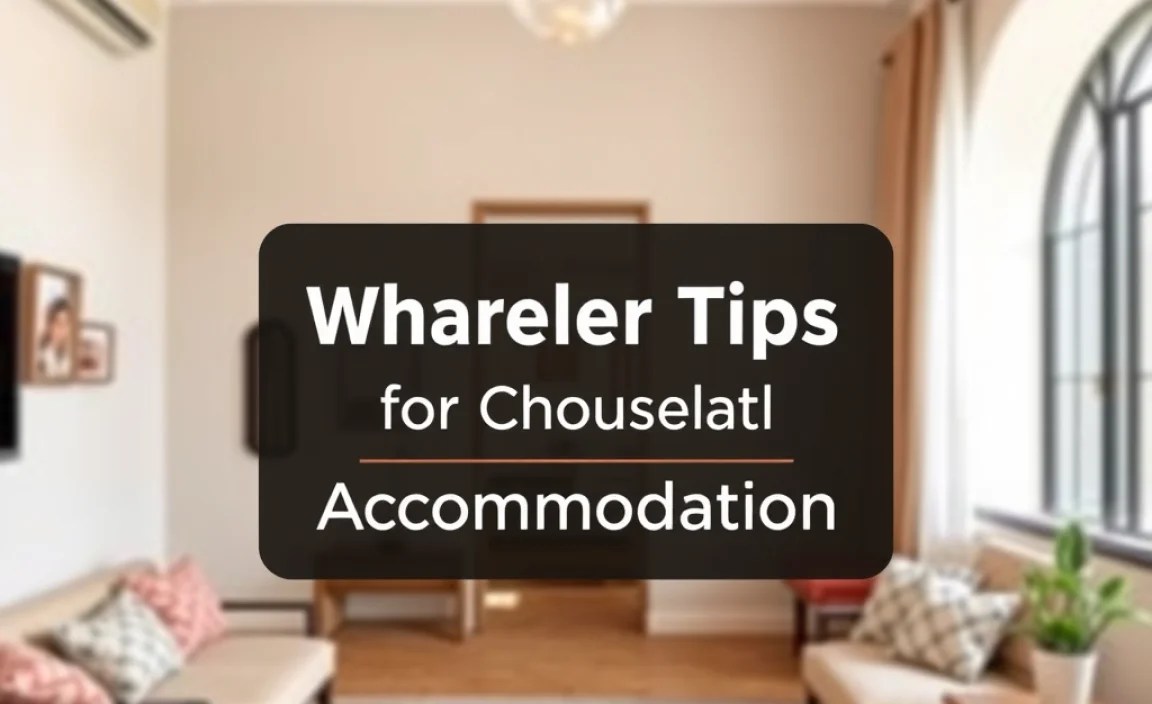 Traveler Tips for Choosing Accommodation
