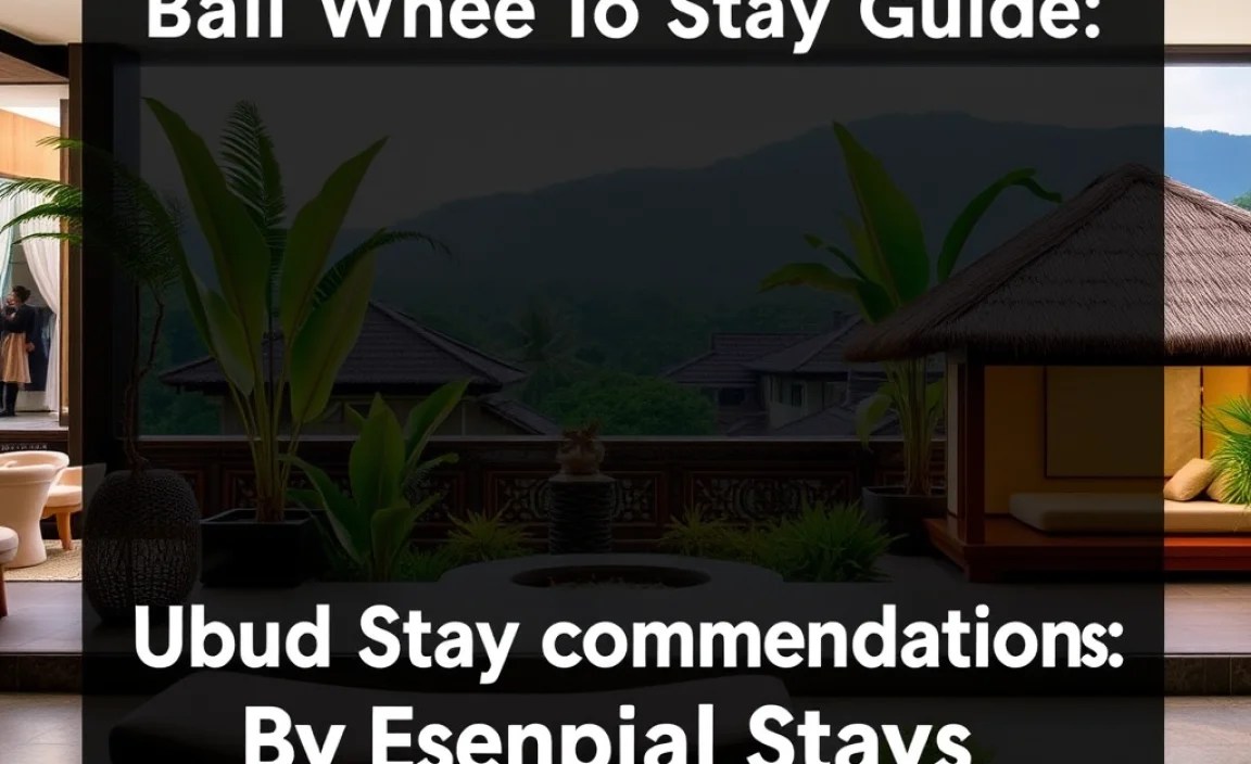 Ubud Stay Recommendations: By Experience
