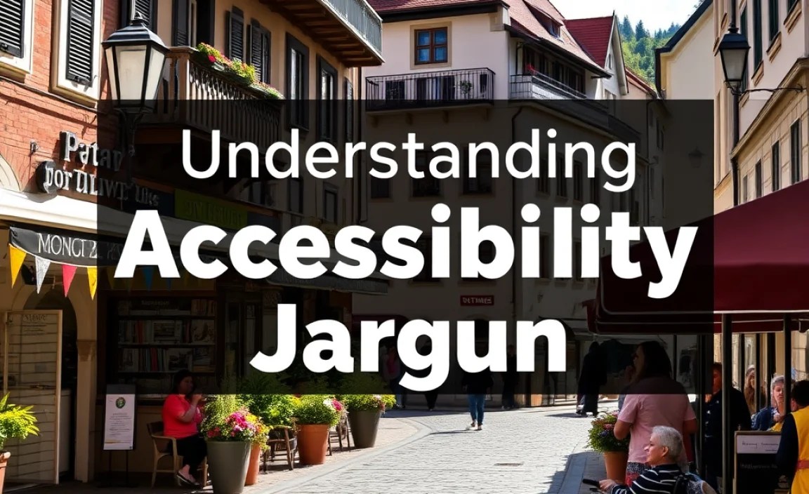 Understanding Accessibility Jargon