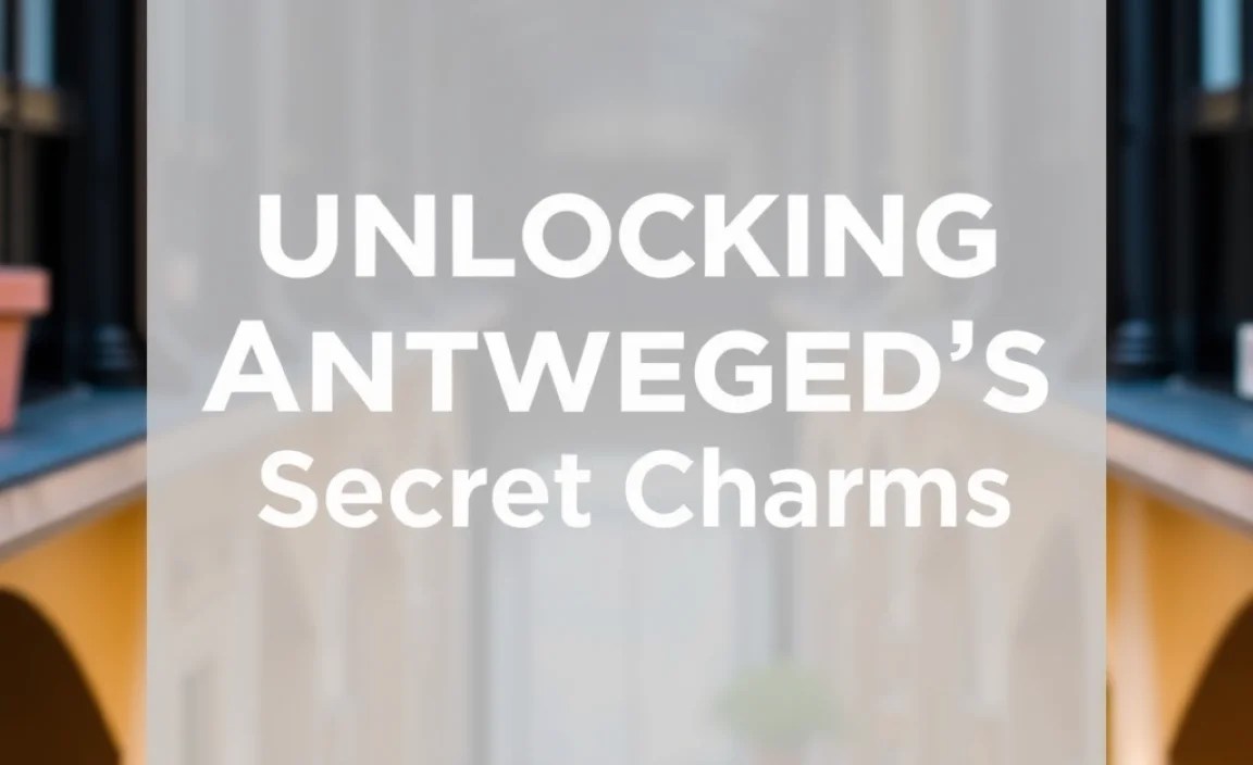 Unlocking Antwerp’s Secret Charms
