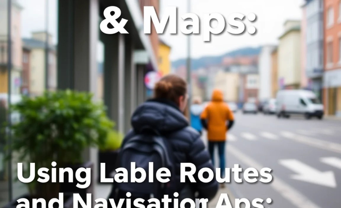 Using Local Maps and Navigation Apps Effectively
