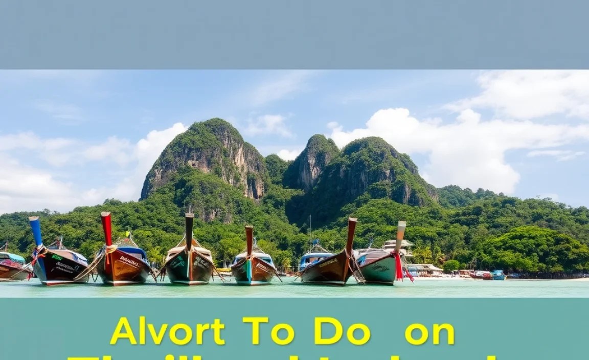 What To Do On Thailand Islands