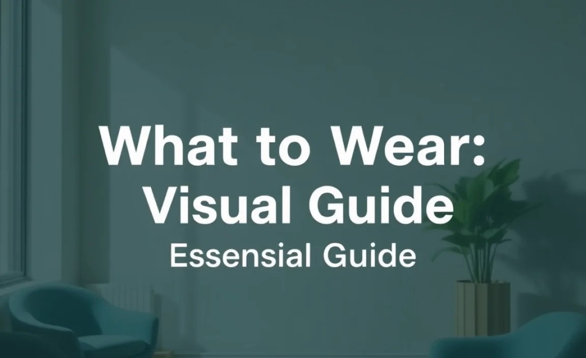 What to Wear: A Visual Guide (Table)