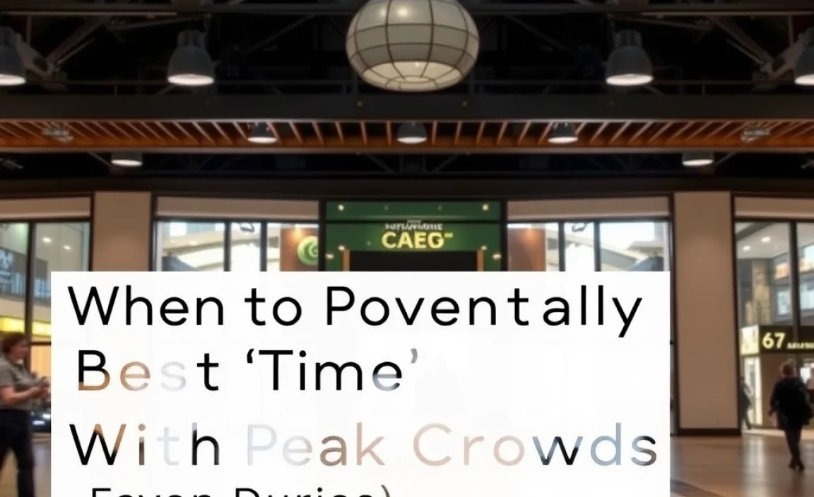 When to Potentially Avoid Peak Crowds (Even During Summer!)